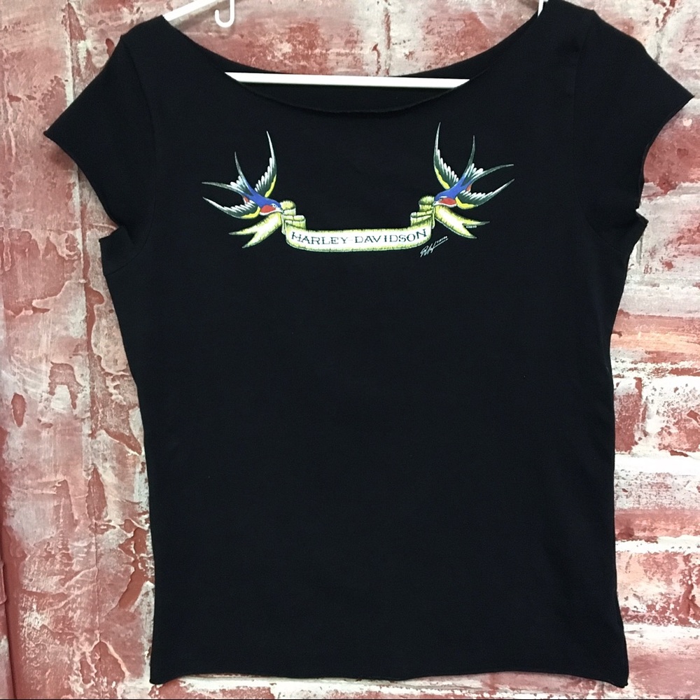 Harley Davidson Sparrow T-Shirt - Picture 2 of 8